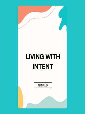 cover image of Living with Intent